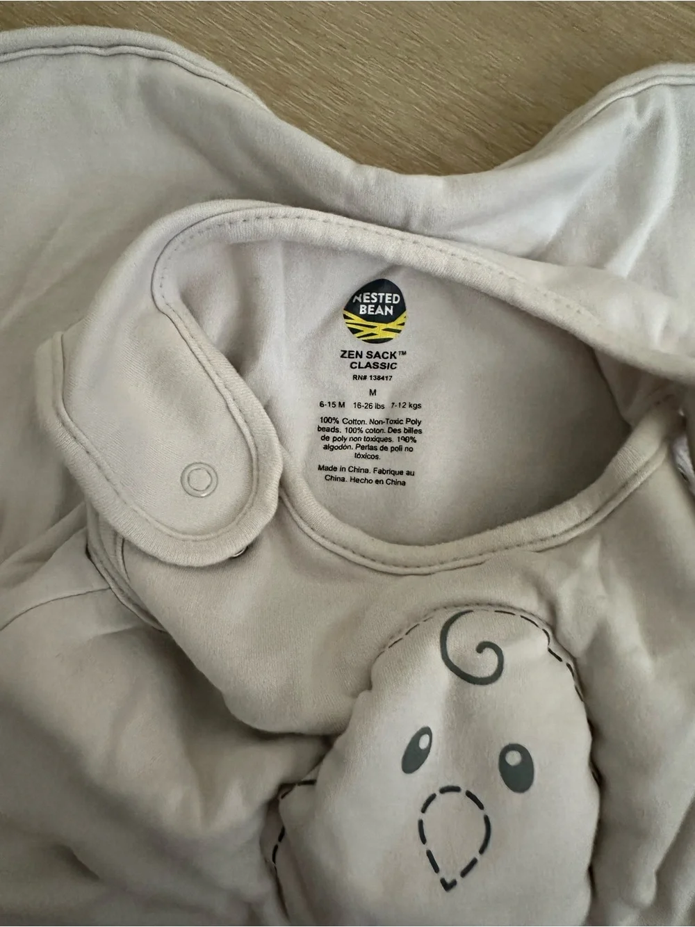Nested Bean Zen Sack - Baby Sleeveless sleep sack